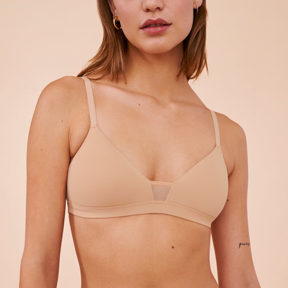 Pepper FeelGood Wirefree T-Shirt Bra in Buff